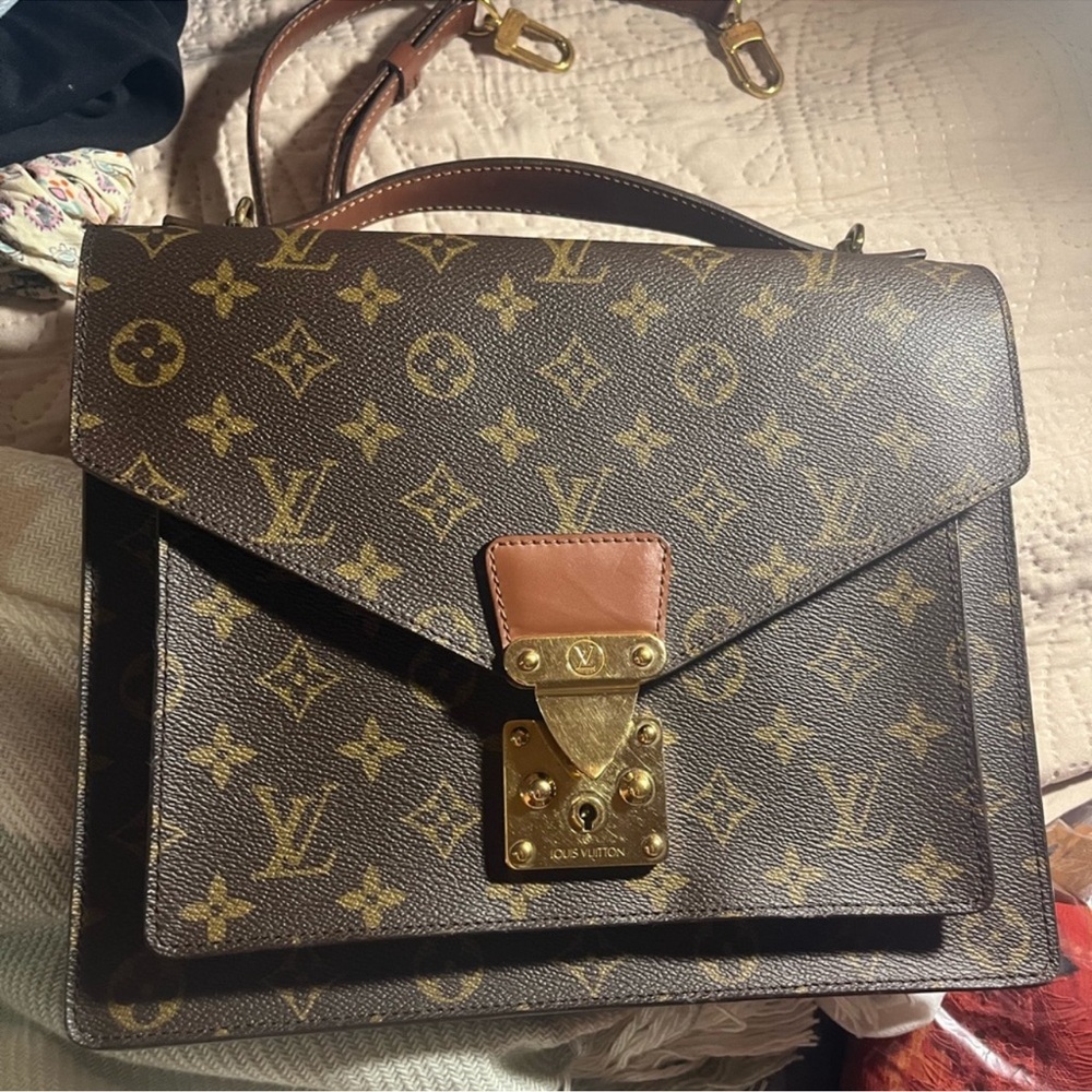 Louis Vuitton Monogram Monceau Satchel